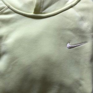 Nike Therma Fit Yellow Hoodie Sweatshirt